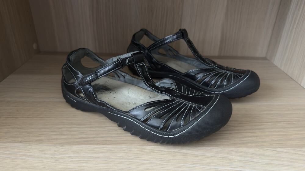 JBU Women's Sandals Melon Style Black - Size 7.5